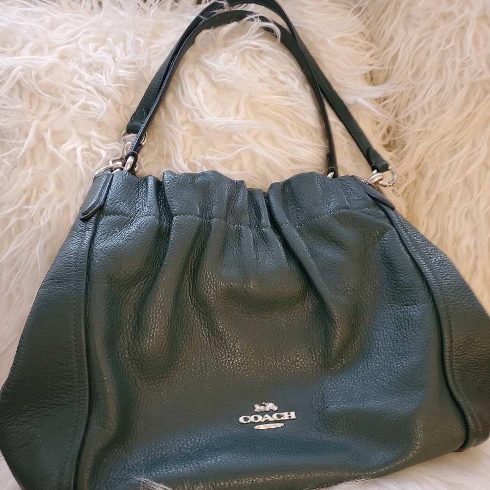 Coach Maya dark green
